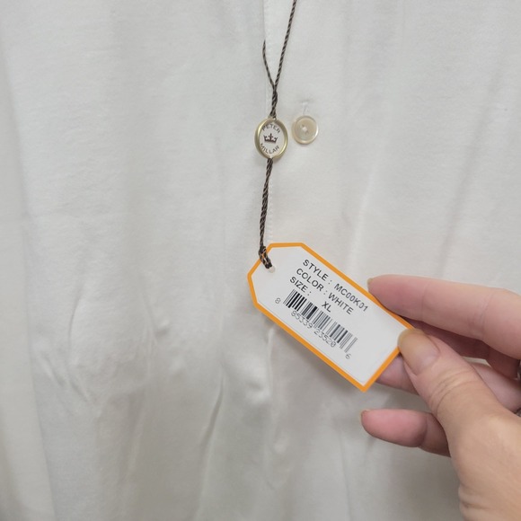 NEW Peter Millar White Polo Shirt Mens Size XL Golf Casual Resortwear Travel - Picture 5 of 9